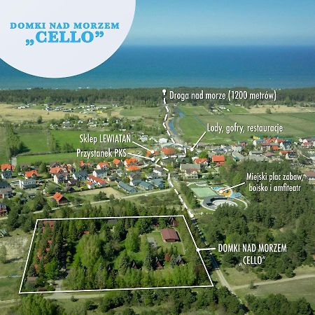 Domki Nad Morzem Cello Ostrowo  Exteriér fotografie